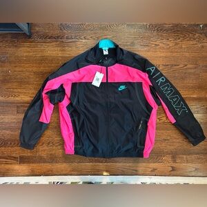 Nike air max 90s style neon windbreaker